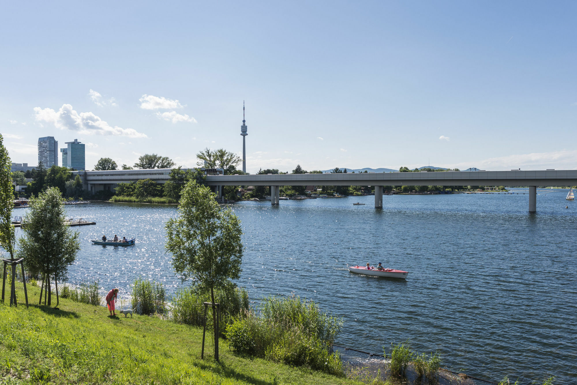 Ajo Apartments - Alte Donau Waterfront - Self-Check-In Viena Exterior foto